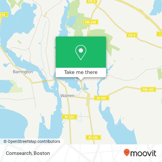 Comsearch map