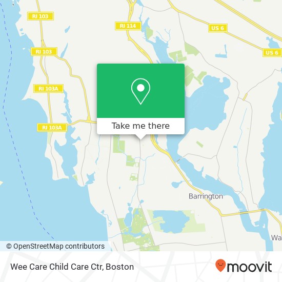 Mapa de Wee Care Child Care Ctr