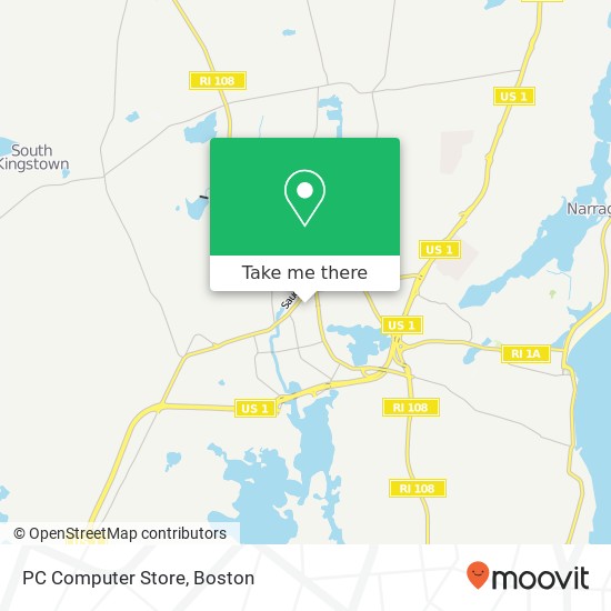 PC Computer Store map