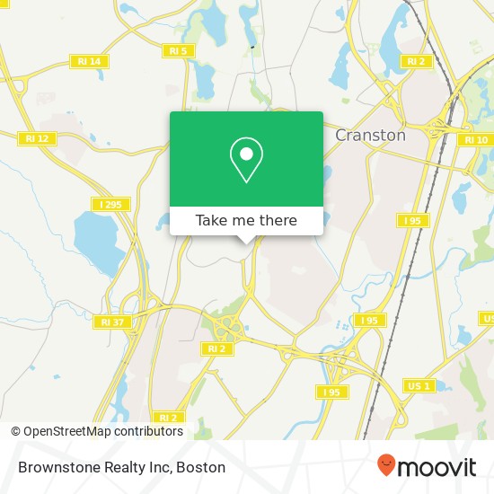 Brownstone Realty Inc map