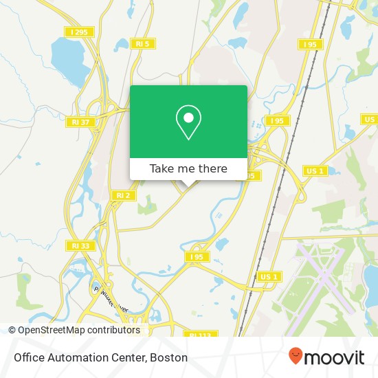 Mapa de Office Automation Center