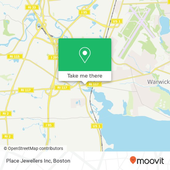 Place Jewellers Inc map