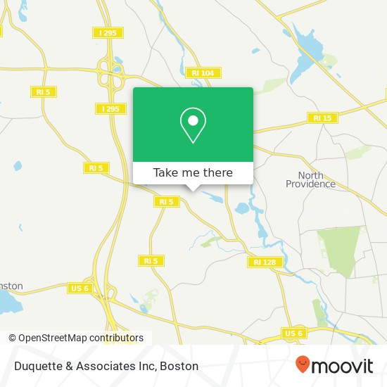 Duquette & Associates Inc map