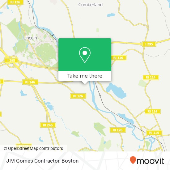 J M Gomes Contractor map