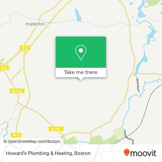 Mapa de Howard's Plumbing & Heating