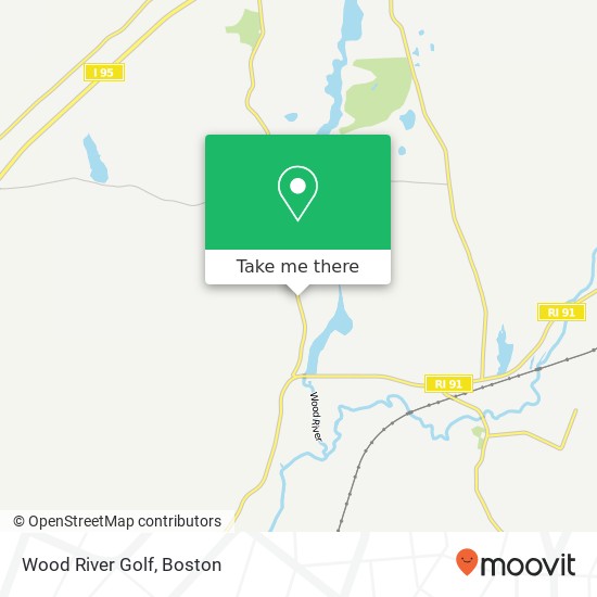 Wood River Golf map