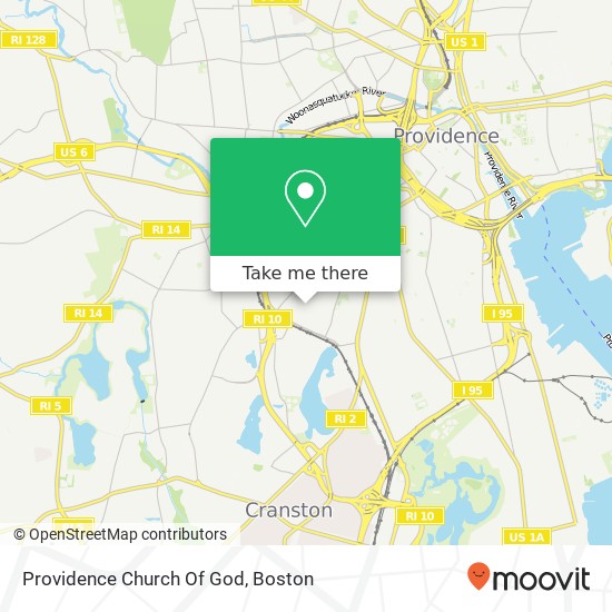 Providence Church Of God map