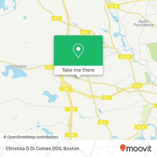 Christina D Di Comes DDS map