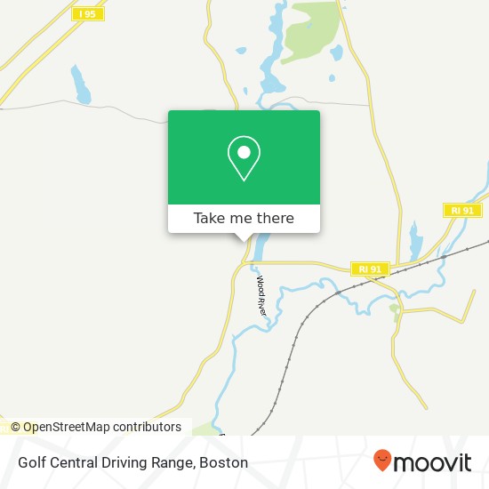 Golf Central Driving Range map