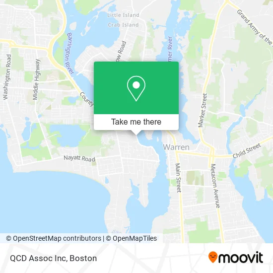 QCD Assoc Inc map