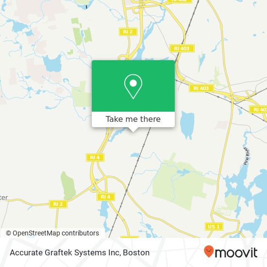 Accurate Graftek Systems Inc map