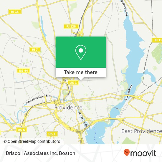 Driscoll Associates Inc map