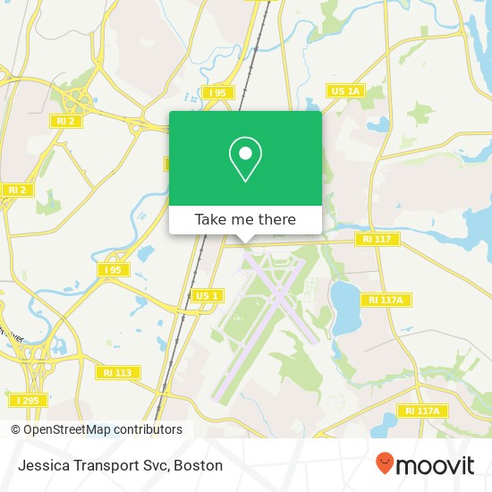 Jessica Transport Svc map