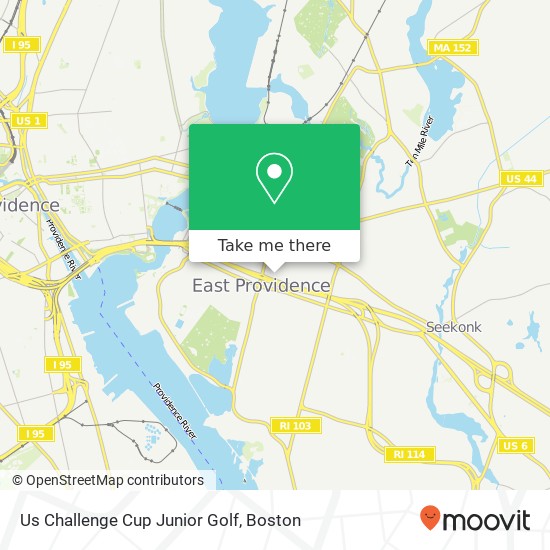 Us Challenge Cup Junior Golf map