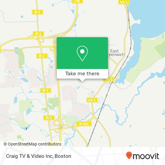 Craig TV & Video Inc map
