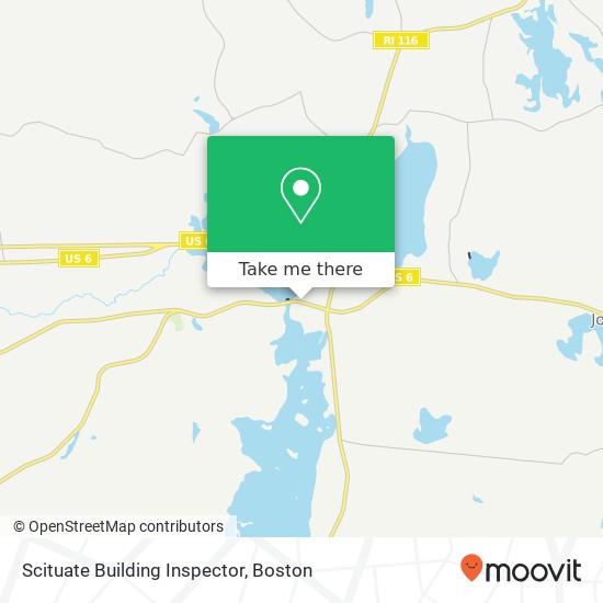 Mapa de Scituate Building Inspector