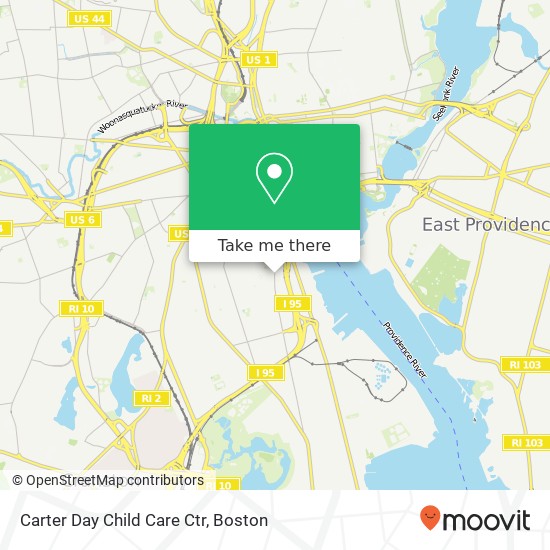Mapa de Carter Day Child Care Ctr