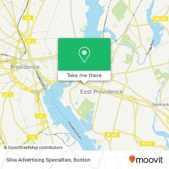 Silva Advertising Specialties map