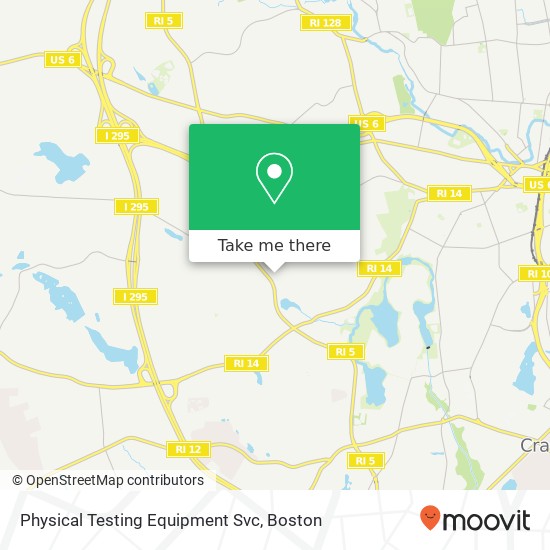 Physical Testing Equipment Svc map