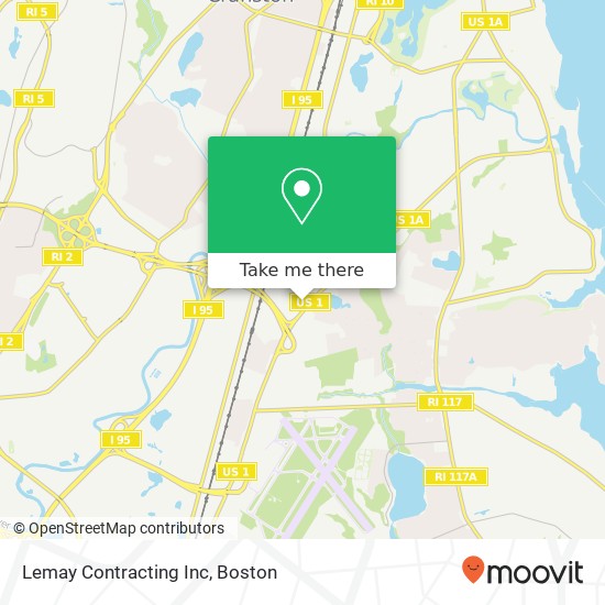 Mapa de Lemay Contracting Inc