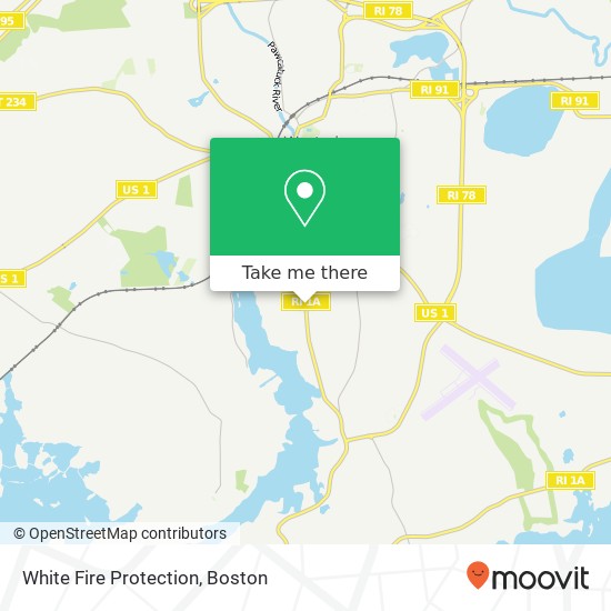 Mapa de White Fire Protection