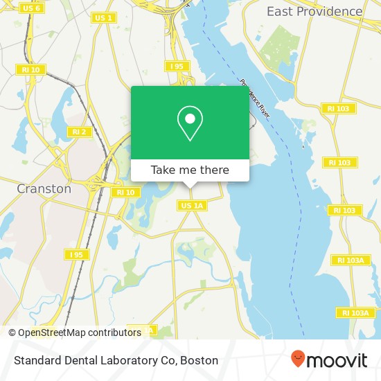 Standard Dental Laboratory Co map