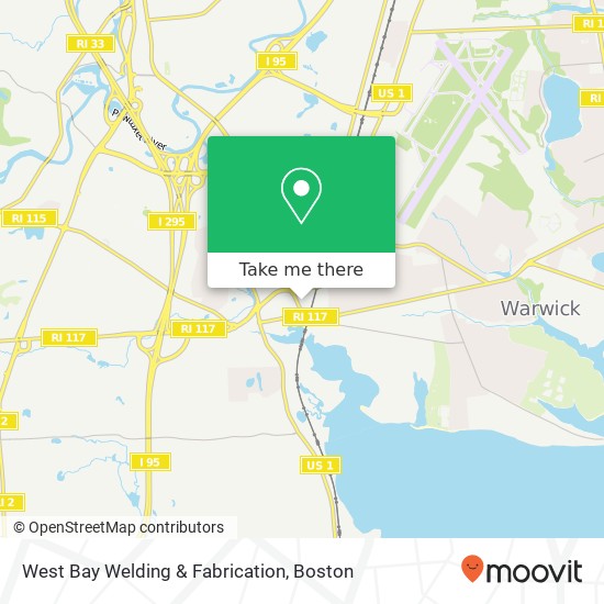 Mapa de West Bay Welding & Fabrication