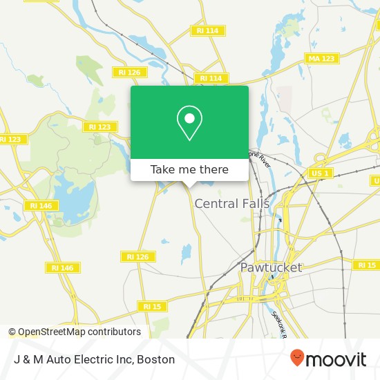 J & M Auto Electric Inc map