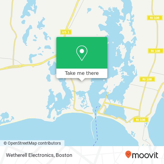 Wetherell Electronics map