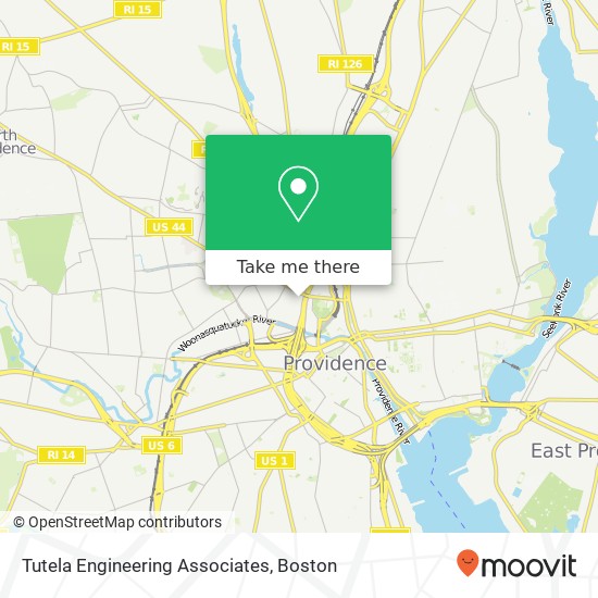 Tutela Engineering Associates map