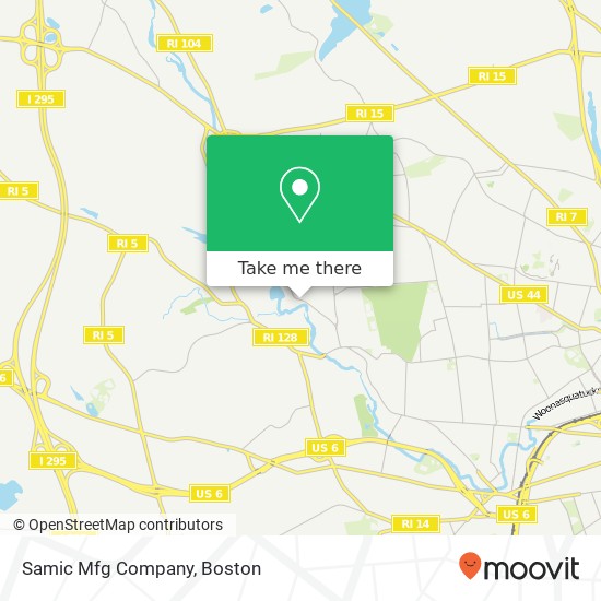 Samic Mfg Company map