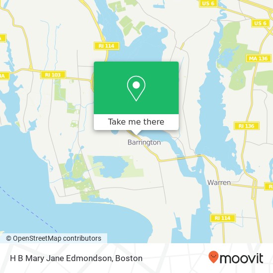H B Mary Jane Edmondson map
