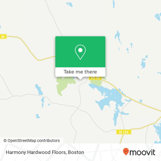 Mapa de Harmony Hardwood Floors