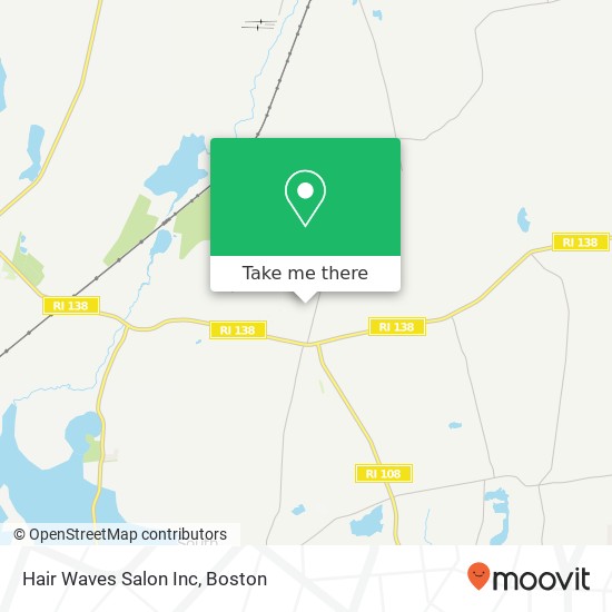 Hair Waves Salon Inc map