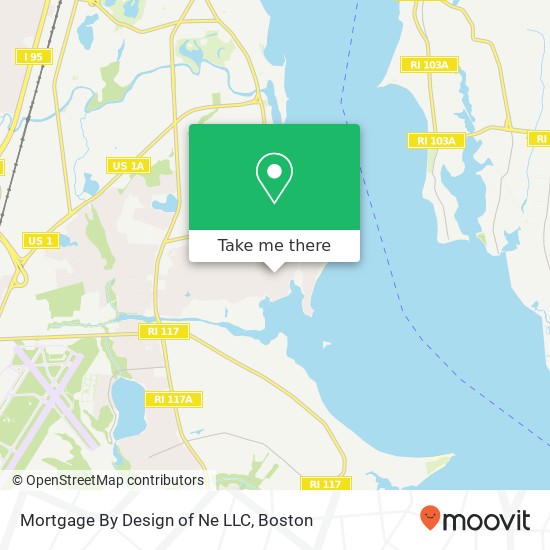 Mapa de Mortgage By Design of Ne LLC