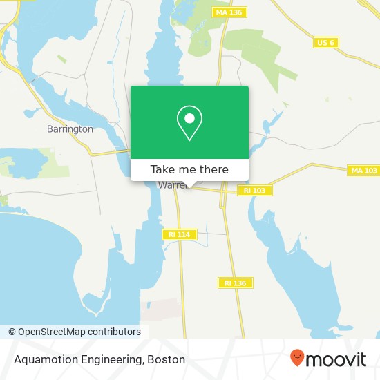 Mapa de Aquamotion Engineering