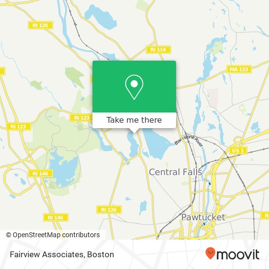 Fairview Associates map