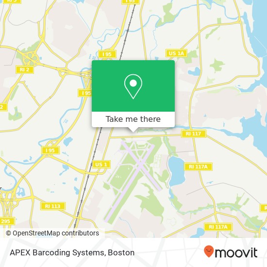 APEX Barcoding Systems map