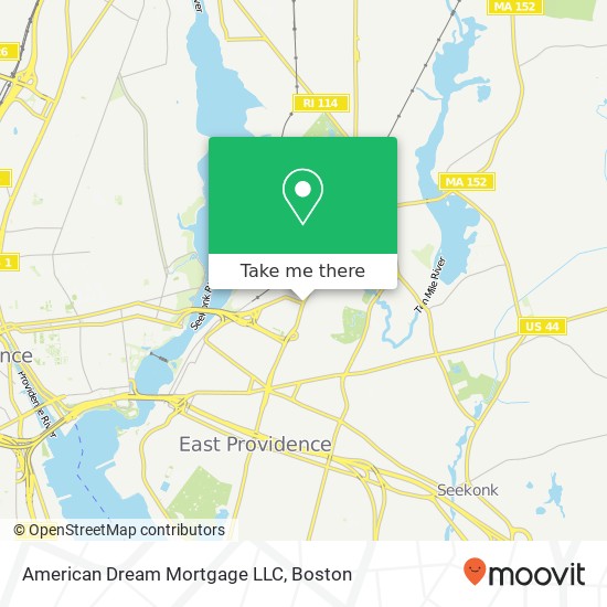 Mapa de American Dream Mortgage LLC