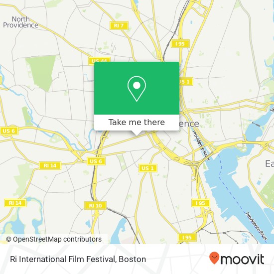 Ri International Film Festival map