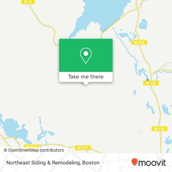 Northeast Siding & Remodeling map