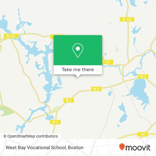 Mapa de West Bay Vocational School