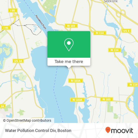 Mapa de Water Pollution Control Div