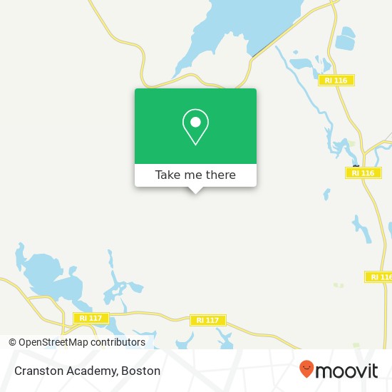 Mapa de Cranston Academy