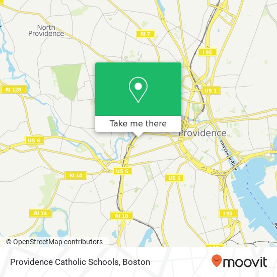 Mapa de Providence Catholic Schools