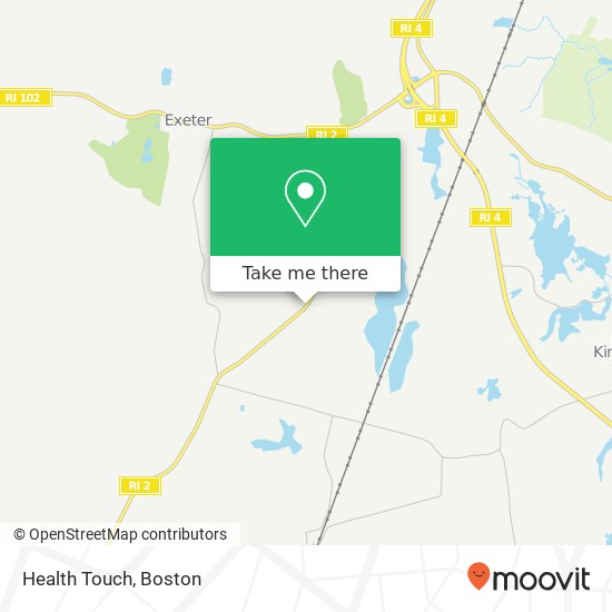 Health Touch map