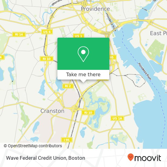 Wave Federal Credit Union map