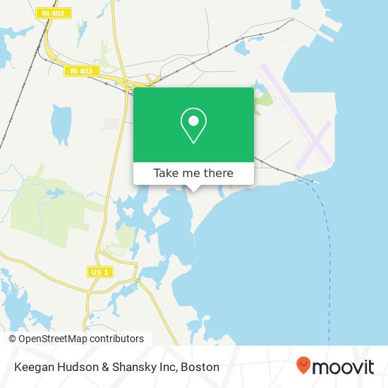 Mapa de Keegan Hudson & Shansky Inc