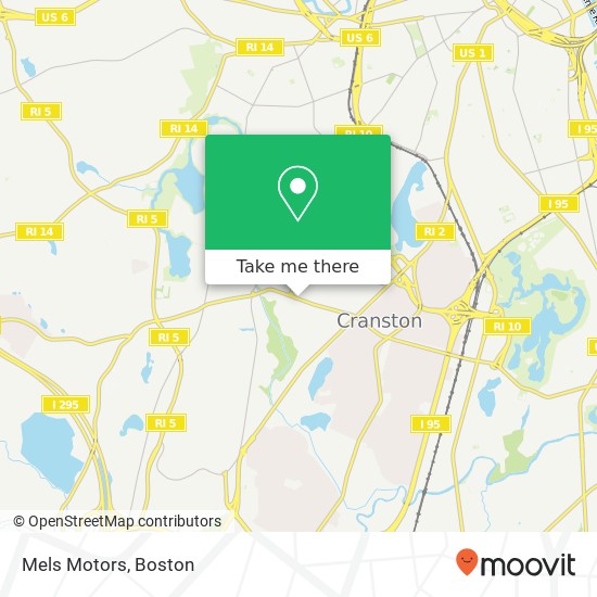 Mels Motors map