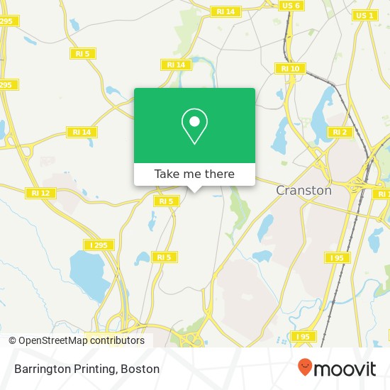 Mapa de Barrington Printing